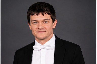 Black-tie portrait — BAFTA Rising Star reception.