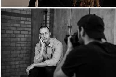 BW BTS — brick wall, full-length cover frame.